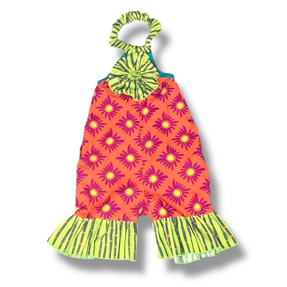 Maggie & Me child’s colorful one-piece jumper romper